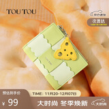 toutou2025女士短款钱包编织多卡位收纳卡包多卡位零钱包生日礼物送女友