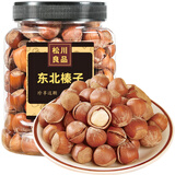 松川良品 甄选开口大榛子400g罐装 每日坚果仁休闲零食品铺子实惠装新年货