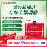 美乐棵硫酸亚铁花肥水溶肥调酸预防植物叶黄肥料100G