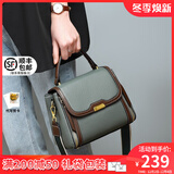 viney牛皮手提斜挎包包女包轻奢高级感单肩生日礼物送女友老婆 【蓝色】实用高端品牌百搭小方包