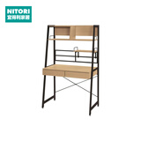 NITORI 宜得利家居 家具 办公桌写字桌书桌简易电脑桌 RB001 93 浅棕色