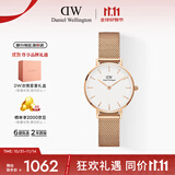 丹尼尔惠灵顿（DanielWellington）DW手表女 简约欧美表钢带石英女士手表生日礼物送女友DW00100219