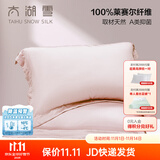 太湖雪枕套一对装A类100%兰精天丝面料莱赛尔抗菌床单隔脏被单 初荷粉枕套*2【48x74cm】 A类抗菌100%天丝面料 48cm*74cm