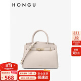 红谷包包牛皮单肩手提包大容量手拎包通勤女铂金包 生日礼物送女友