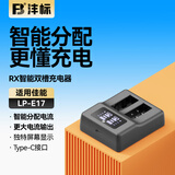 沣标（FB）LP-E17佳能R10 R50相机电池R8 R100 RP 850D 800D 760D 750D 77D M6II M5 M3 200D 标准双槽充电器