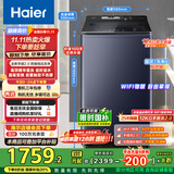 海尔（Haier）波轮洗衣机全自动12kg大容量精华洗手搓洗2.0防缠绕XQB120-BSE35DU1京东自营家电国家补贴一级能效