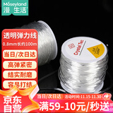 漫生活透明文玩线绳手串弹力绳手串线手串绳弹力线水晶线宽0.8mm长100m