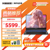 神舟【50系爆款新品】战神S8/S9 旗舰AIPC 酷睿i7/i9H 满性能RTX4060/5060/5070电竞游戏笔记本电脑 S8D4F丨12代i5/4060/16G+1T 高刷新电竞屏