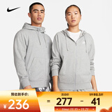 耐克（NIKE）男子全长拉链开襟连帽衫 SPORTSWEAR CLUB BV2649-063 2XL