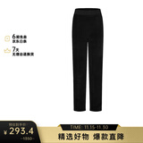 莫斯奇诺（moschino）女士棉质休闲长裤 Z A4326 9030 黑色 S礼物送女生