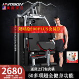 HARISON汉臣综合训练器多功能力量训练机家用商用健身房练腿运动健身器材 DISCOVER115A Pro（新品单人站）