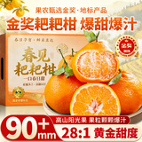 四叔公果蔬四川春见耙耙柑【闪送】粑粑柑橘子桔子丑橘新鲜应季水果礼盒礼品 【黄金酸甜比】15A老树果王｜单果85-100mm 9斤装【全家畅享-蕞划算】净8.5