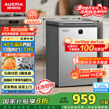 澳柯玛（AUCMA）120升风冷无霜冰柜 家用单温冷藏柜冷冻柜 小冰柜冰箱 天际线 一级能效 BC/BD-120WSD 国家补贴