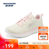 斯凯奇男女鞋跑步鞋旅游鞋透气运动妈妈舒适健步鞋12615