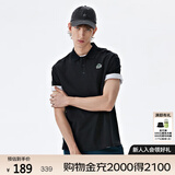 卡帕（Kappa）背靠背夏季新款男士运动polo衫男t恤短袖翻领半袖男款K0D32PD01D