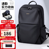 高尔夫（GOLF）双肩包男士旅行背包15.6/16英寸电脑学生书包防泼水出差通勤背包