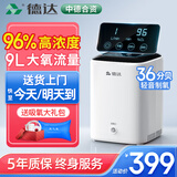 德达【中德合资】家用制氧机吸氧机老人氧气机非呼吸机仪家庭便携小型 【已售10万+ 标准款C1】5年质保+8级过滤