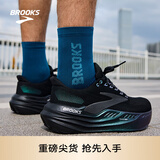 布鲁克斯（BROOKS）Glycerin甘油MAX 超级甘油男女跑步鞋透气缓震专业运动鞋慢跑鞋 男款 月光系列 黑 40.5