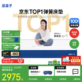 蓝盒子Z1记忆棉独立弹簧床垫双人酒店厚席梦思线下同款1.8*2米软硬适中