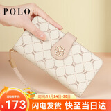 POLO手拿包女钱包多卡位长款钱包卡包大容量包包女包生日礼物送女友
