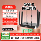LOCOM无线路由器新型4G5G随身wifi6免拉网线移动宽带免插卡cpe全网通千兆路由器千兆穿墙王:信号增强 商户旗舰版【三网+10天线+提速200%】