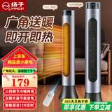 扬子（YANGZI）取暖器家用电暖器冷热两用暖风机轻音立式遥控电暖气全屋速热智能恒温节能省电卧室办公塔式暖风扇 【智能语音款】全屋升温＋广角摇头＋倾倒断电