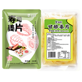 盛源来日式红色+白色姜片寿司酸辣姜醋泡生姜姜片泡姜咸菜400g