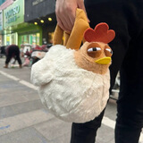 dudubaby丑萌咕咕鸡包出行必备上班包送女生闺蜜妈妈创意搞怪三福出行用品