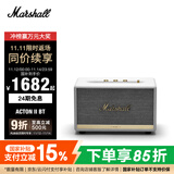 MARSHALL（马歇尔）ACTON II BLUETOOTH 音箱2代无线蓝牙家用重低音音响 白色