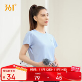 361°短袖女潮流t恤女士夏季新款速干衣运动跑步瑜伽服662424126H-2