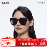 BUBBLE折叠防晒情侣款大框时尚墨镜男情人节礼物女 悠悠Yo-yo 雀灰 Finch