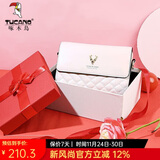 啄木鸟（TUCANO）包包女款2025年牛皮链条小方包单肩斜挎包实用生日礼物送女友