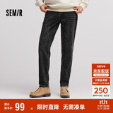 森马（Semir）森柔牛仔牛仔裤男冬经典复古通勤百搭103724124101A
