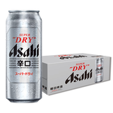 Asahi朝日啤酒 500ml*4*6超爽生啤酒 整箱装 10.9度 京东自营踏春送礼