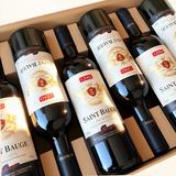 京东京造 法国原瓶进口红酒圣宝格传奇干红葡萄酒750ml*6瓶礼盒整箱装自营