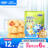 小鹿蓝蓝软心曲奇牛奶蔓越莓味 宝宝儿童零食美味夹心饼干 100g