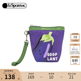 LeSportsac乐播诗新款包包女包化妆包可爱零钱包手拿包女送女生礼物 酷茄子