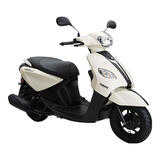 YAMAHA巧格iPLUS125新款ZY125T-17-16踏板车电喷外卖小绵羊雅马哈摩托车 巧格i125/前碟刹/白色