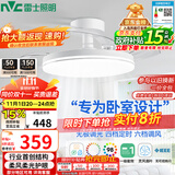 雷士（NVC）枕边风风扇灯吊扇北欧餐厅卧室全光谱1级能效三防一体36瓦包安装