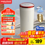 摩飞电器（Morphyrichards）电热水杯电热水壶 家用旅行便携式烧水壶烧水杯 0.3L随行冲奶泡茶办公养生保温杯电热杯MR6060白