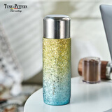 TUNE-PATTERN纯钛保温杯双层钛焖茶杯泡茶杯养生钛水杯磁吸钛水杯子教师节送礼 光辉岁月【精美礼盒】450ml