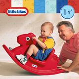 小泰克（little tikes）摇摇马儿童婴儿木马宝宝玩具家用宝宝周岁生日礼物1-3岁 摇摇马-红色