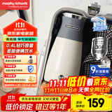 摩飞电器（Morphyrichards）便携式电热水壶烧水壶 家用旅行0.4L便携电水壶随行泡茶办公室养生保温杯电热水杯MR6090灰