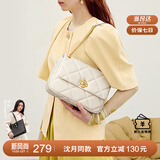 纽芝兰（NUCELLE）包包女款2025ck腋下链条轻奢小香风菱格单肩斜挎包生日礼物送老婆