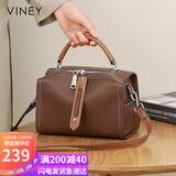 viney牛皮包包女包大容量枕头包轻奢斜挎单肩包生日礼物品牌送女友老婆