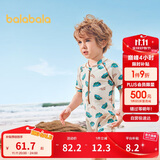 巴拉巴拉儿童泳衣男女童连体泳装户外防晒耐氯速干小童游女宝泳装