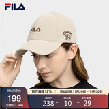 FILA斐乐官方【易烊千玺同款】男女帽棒球帽时尚休闲帽子运动帽遮阳帽