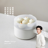 olayks立时 电煮锅智能菜单小电锅电热锅多功能锅煎炒一体锅学生宿舍小锅泡面电火锅 2L