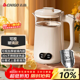 志高（CHIGO）烧水壶电热水壶电水壶双层防烫1.8L大容量家用 玻璃内胆 恒温保温烧水壶 SH-1813A3B