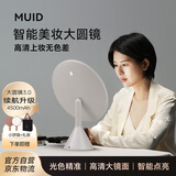 MUID教师节礼物化妆镜带灯led美妆镜梳妆镜大圆镜子生日礼物女生